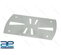 Griglia pannello scooter Vespa metallo cromato VBB VNB Bajaj nuova