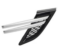 GRIGLIA PARAFANGO ANTE DX NR LUCIDA+LISTEL ARGENTO PER RANGE ROVER SPORT 2013