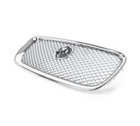 Griglia Parafango Anteriore Griglia Anteriore Superiore In Rete Corsa Per Jaguar XF XFR 2012 2013 2014 2015 In Plastica ABS Cromata/nera Auto Paraurti(Argento)