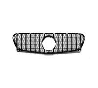 Griglia Parafango Anteriore Per Mercedes Per Benz LA X156 2014-2016 GLA200 GLA250 GLA260 GT Style Paraurti Superiore Cofano Griglia Anteriore Auto Paraurti(Nero)