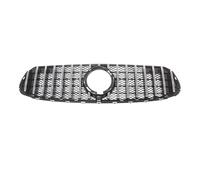 Griglia Parafango Anteriore Per Mercedes Per Benz X253 LC GLC350 GLC300 GLC250 GLC43 GT Griglia Anteriore In Rete Per Paraurti Superiore 2016-2022 Auto Paraurti(Silver4)