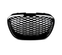 Griglia Parafango Anteriore Per Seat Per Leon MK2 1P 2006-2009 Griglia Cofano Paraurti Anteriore Centrale Maglia A Nido D'ape Auto Paraurti(Nero lucido)
