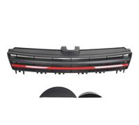 Griglia Parafango Anteriore Per VW Per Golf 2015 2016 2017 Griglia Superiore Paraurti Anteriore Radiatore 5G0853651 Auto Paraurti(Red n Black)