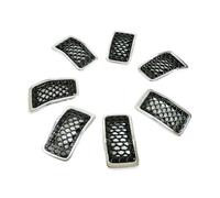 Griglia Paraurti Anteriore 7PCS Auto Paraurti Anteriore Centrale Griglia Di Copertura Trim Sostituito Maglia Griglie A Nido D'ape Per Cherokee 2019-2022
