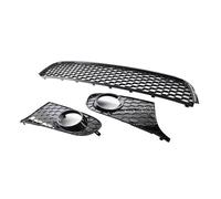 Griglia Paraurti Anteriore A Nido D'ape Per Golf 6 MK6 Non GTI 2009-2013 Griglia Centrale Inferiore Griglia A Maglie Copertura Fendinebbia Set Auto Griglia Anteriore