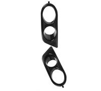 Griglia paraurti anteriore Compatibile Con BMW Per E46 Per CSL 1 Paio Di Cornici Per Fari Fendinebbia Anteriori Griglia Opaca Copertura Per Griglia Fendinebbia Accessori 51112695256