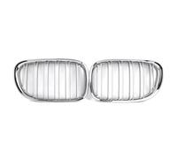 Griglia Paraurti Anteriore Compatibile con BMW per F01 F02 730LI 740LI 750LI 760LI 745LI Serie 7 2009-2015 Griglia per Rene Anteriore Griglia A Doppia Lamella Griglia da Corsa 51117184152