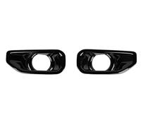 Griglia Paraurti Anteriore Copertura Decorativa For Fendinebbia Anteriore For Auto Per Jeep Per Wrangler JL JT Per Gladiator 2018 2019 2020 2021 2022 2023 Accessori Esterni(Carbon Fibre Look)