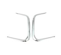 Griglia Paraurti Anteriore Cornice di Copertura for Anello Lampada Fendinebbia Anteriore Adatta per Toyota per Corolla E210 per Prestige per Altis 2019 2020 Argento Brillante