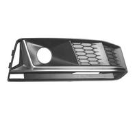 Griglia Paraurti Anteriore Destro Con Foro,Modanatura Argento Per Audi A4 2018-