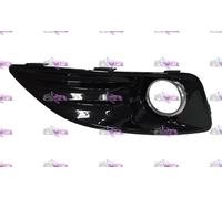 GRIGLIA PARAURTI ANTERIORE DX C/SEDE FEND NERA LUCIDA FORD FIESTA 2013-2017