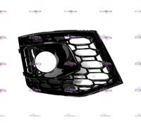 GRIGLIA PARAURTI ANTERIORE DX NERA LUCIDA C/SEDE FENDINEBBIA PER AUDI RS5 2017-