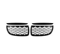 Griglia Paraurti Anteriore For BMW 3-Series For E90 For E91 2005-2008 330i 335i Front Bumper Kidney Grilles Double Slat Grille(Diamond-Chrome Black)