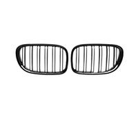 Griglia Paraurti Anteriore Griglia Anteriore Doppio Rene Per BMW F01 F02 740i 750li 760li 4D 2009-2015 Paraurti Doppie Linee Nero Lucido Griglia 51117184151 Auto Griglie Radiatore