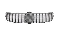Griglia Paraurti Anteriore Griglia Anteriore Racing Nera Lucida Per CLS W219 CLS350 CLS500 2005-2008 Griglie Paraurti Stile Diamonds Auto Griglie Radiatore(GT-Glossy Black)