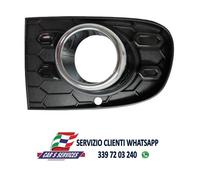 GRIGLIA PARAURTI ANTERIORE LATERALE DESTRA NERA FIAT 500 DAL 2015