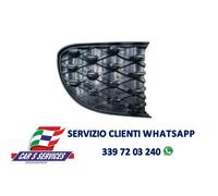 GRIGLIA PARAURTI ANTERIORE LATERALE DESTRA NERA FIAT 500 DAL 2015 POP