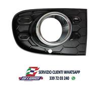 GRIGLIA PARAURTI ANTERIORE LATERALE SINISTRA NERA FIAT 500 DAL 2015