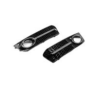 Griglia Paraurti Anteriore LH + RH Honey Comb Copertura Della Luce Nebbia Griglia Griglie Per A4 Per B8 2009-2012 Parti Automobili Auto Paraurti Anteriore Griglia Di Copertura