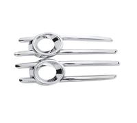 Griglia Paraurti Anteriore Per A-udi Q5 2009-2012 Car Chrome Anteriore Fendinebbia Lampada Griglia Telaio Pannello Di Copertura Lunetta Trim Adesivo Auto Styling Copertura Fendinebbia