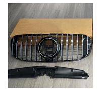 Griglia Paraurti Anteriore Per Benz Per GLS Classe X167 2020-2025 | Per GLS400 GLS450 GLS580 Panamericana Griglie GT Paraurti Anteriore Griglia Maglia(20-23 Silver)