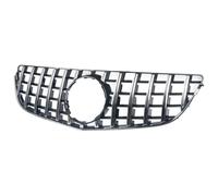Griglia Paraurti Anteriore Per Benz Per W207 C207 Per Coupe 2Dr 2014-2017 GT Centro Maglia Griglie Del Radiatore Cromo Nero Grill Anteriore