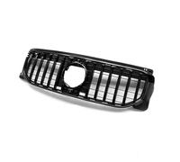 Griglia Paraurti Anteriore Per Linea Verticale Anteriore Griglie Radiatore Sportive Di Ricambio Nero Compatibile Con Benz Per GLB 2020 2021 2022 2023 GT Stile(Black)