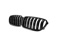 Griglia Paraurti Anteriore Per Serie 5 F10 F11 F18 2010-2017 Griglia Anteriore A Doppio Rene Nera Lucida Griglie Da Corsa A Doppia Linea
