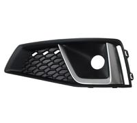 GRIGLIA PARAURTI ANTERIORE SINISTRO C/FENDINEBBIA +MODANATURA SILVER AUDI A4 DA