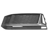 Griglia Paraurti Anteriore Sinistro Con Modanatura Argento Per Audi A4 2018-