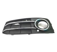 GRIGLIA PARAURTI ANTERIORE SX AUDI A4 2007-2011 C/CORN. CROMATA 2 PROFILI CROM.