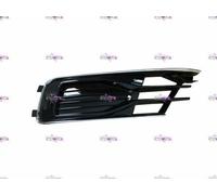 GRIGLIA PARAURTI ANTERIORE SX NERA LUCIDA CON CORNICE CROMATA AUDI A6 2014-2016