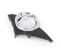 Griglia Paraurti Auto Anteriore della Luce di Nebbia Copertura Chrome Fendinebbia Telaio Grill Accessori Auto per Peugeot per 207 Sport 2006-2009 7452HW Griglia Anteriore Dell'Auto(Giusto)