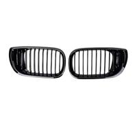 Griglia Paraurti Auto Rene Anteriore Griglia Gloss Nero Singola Stecca Griglia di Cappa Griglie Radiatori Sportive per BMW per Serie 3 E46 4 Porte 2002-2005 Griglia Anteriore Dell'Auto