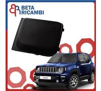 Griglia Paraurti Centrale Liscia Jeep Renegade Sinistra Sx Anteriore Nera