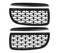 Griglia paraurti cofano per BMW Serie 3 E90 2005-2008 sinistra e destra Nero