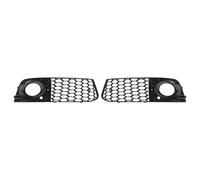 Griglia paraurti Compatibile Con A4 B8 2009 2010 2011 2x Griglie Fendinebbia Auto Rete Nido D'ape Nera Parti Ricambio Modifica Riparazione