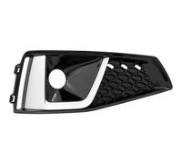 GRIGLIA PARAURTI COMPATIBILE CON AUDI DESTRA A4, ACCESSORI ANTERIORE 18-20