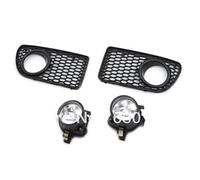 Griglia Paraurti Compatibile Con Per Golf Per Mk4 Per R32 1 Paio Di Griglie Per Fendinebbia Anteriori Per Auto, Copertura Per Fendinebbia, Kit Per Fendinebbia E Griglia Anteriori