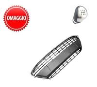 GRIGLIA PARAURTI CROMO PER FORD FIESTA 08 MASCHERA MASCHERINA CALANDRA omaggio