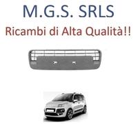 GRIGLIA PARAURTI INFERIORE CENTRALE CON PORTA TARGA CITROEN C3 PICASSO (09/11)
