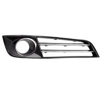 Griglia Paraurti Per A8L A8 D4 2010-2013 Auto Sinistra Lato Destro Anteriore Cromato Paraurti Fendinebbia Griglia Di Copertura Accessori radiatori auto(1 Right With Hole)