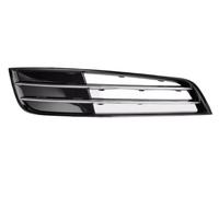 Griglia Paraurti Per A8L A8 D4 2010-2013 Auto Sinistra Lato Destro Anteriore Cromato Paraurti Fendinebbia Griglia Di Copertura Accessori radiatori auto(1 Right No Hole)