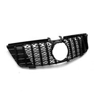 Griglia Paraurti Per Benz ML W164 2005-2008 GT Stile Linea Verticale Griglia Anteriore Gloss Nero ABS Sostituzione Diretta Aggiornamento Esterno