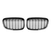 Griglia Paraurti Per BMW Per 1 Serie F20 F21 2012-2014 Griglia Di Aspirazione Accessori Tuning Del Radiatore Anteriore GrillGloss Nero Griglie radiatori auto(Nero lucido)