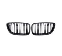 Griglia Paraurti Per BMW Per 2 Serie F22 F23 F87 Per M2 Auto Paraurti Anteriore Griglie Rene Racing Grill Doppia Stecca Griglia Gloss Nero 2014-2018 radiatori auto