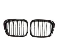 Griglia Paraurti Per BMW Per E39 Per Serie 5 Per 525 528 530 Per M5 1997-2003 Griglia Anteriore A Doppio Rene Nera Lucida Griglia Per Radiatore Anteriore