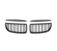 Griglia Paraurti Per BMW Per E90 E91 Griglia Auto Anteriore Rene Doppia Stecca Gloss Nero Per 3 Serie 323I 328I 335I 330I 325I 2005-2008 ABS Griglie radiatori auto(Matte Black)