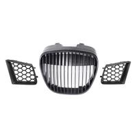 Griglia Paraurti Per Seat Per Ibiza Per Cordoba Per Typ Per 6L 2002-2009 Griglia Centrale Senza Stemma + Paraurti Anteriore Superiore A Nido D'ape Griglia Per Radiatore Anteriore