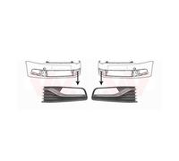 Griglia Paraurti Set Sinistra Destra Frontale Cromo per VW Polo 6R 6C 6R